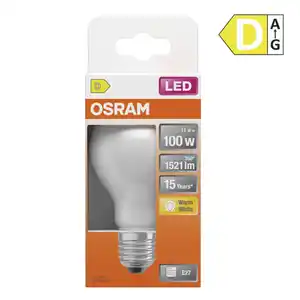 OSRAM LED-Filament-Birne E27 matt 11 W, 1.521 lm, 2.700 K