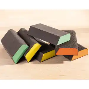 Kraft Werkzeuge 4-seitiges Schleifblock-Set 6-tlg.