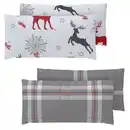 Bild 1 von LIV&BO® Fleece-Kissenbezüge, 2-St.-Packg.