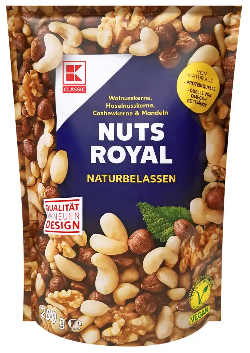 Bild 1 von K-CLASSIC Nuts Royal, 200-g-Packg.