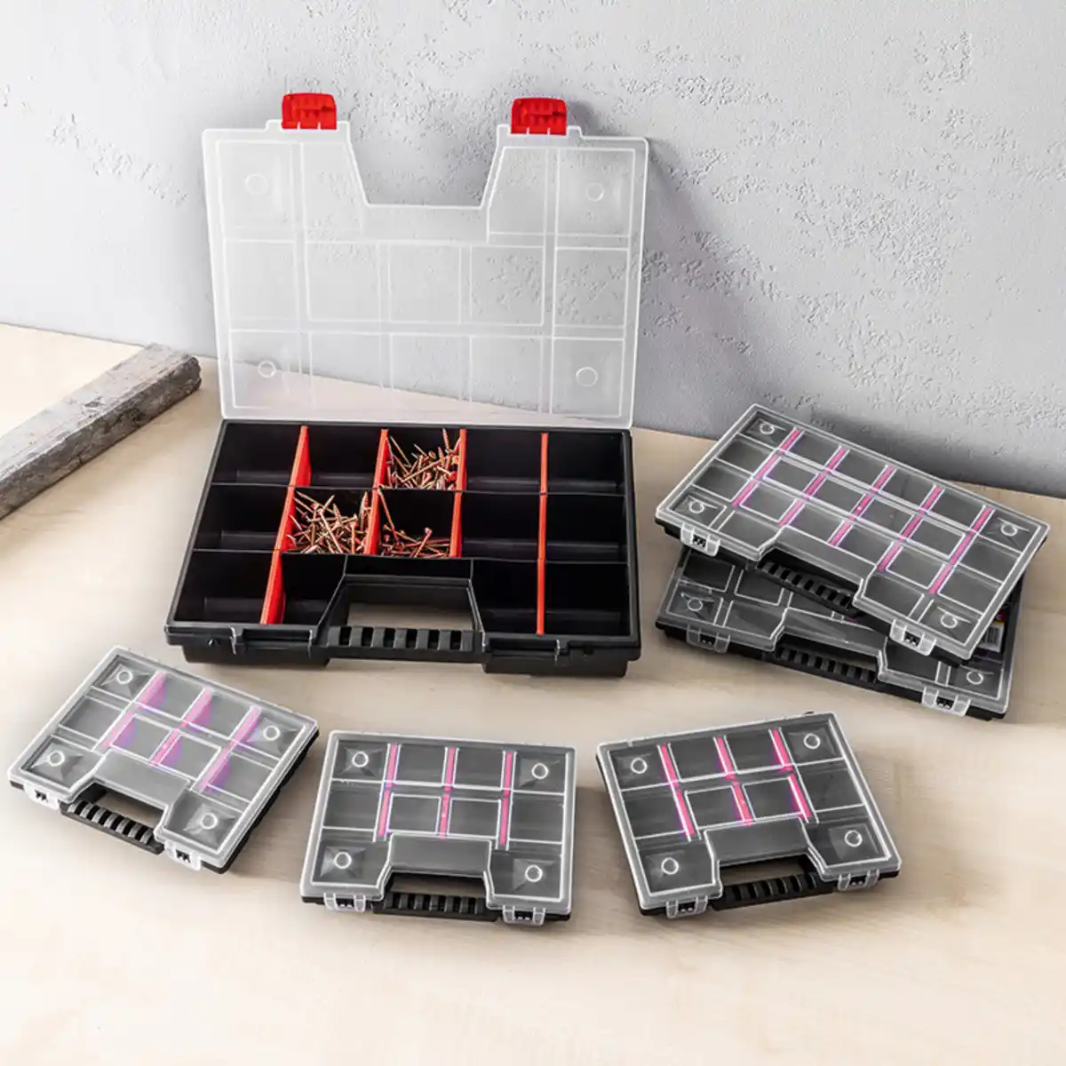 Bild 1 von Kraft Werkzeuge Kleinteile-Organizer