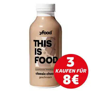 YFOOD This is Food Trinkmahlzeit, 0,5-l-Fl.