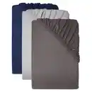 Bild 1 von LIV&BO® Fleece-Spannbettlaken ca. 90 - 100 x 200 cm