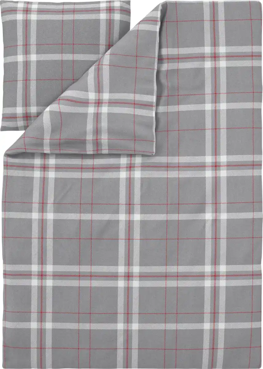 Bild 4 von LIV&BO® Fleece-Bettwäsche-Set ca. 135 x 200 cm, 2-teilig