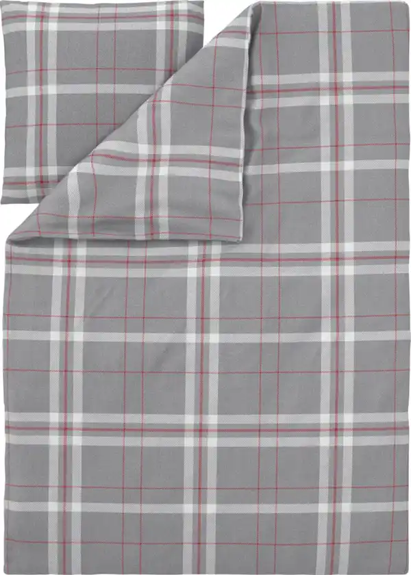 Bild 4 von LIV&BO® Fleece-Bettwäsche-Set ca. 135 x 200 cm, 2-teilig