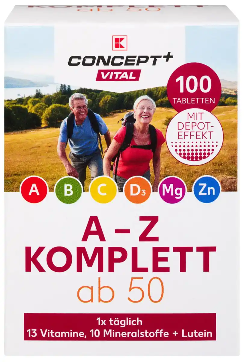 Bild 1 von K-CONCEPT+ VITAL A - Z Komplett, 100 St. = 154-g-Packg.