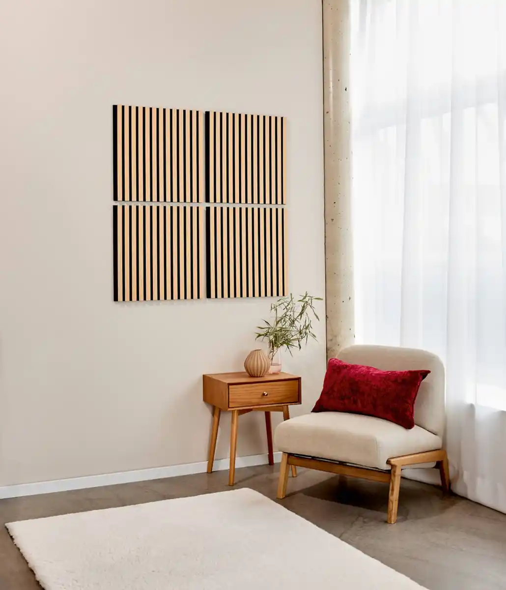 Bild 2 von LIV&BO® Holz-Paneele, 4-St.-Packg.