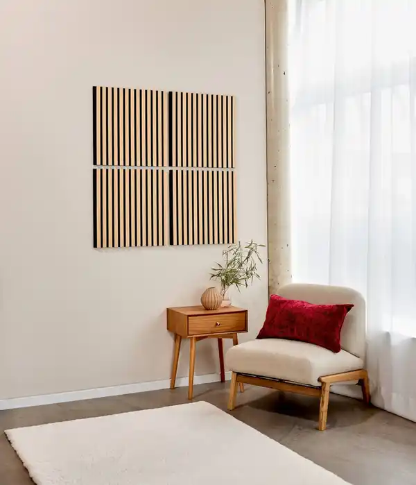 Bild 2 von LIV&BO® Holz-Paneele, 4-St.-Packg.