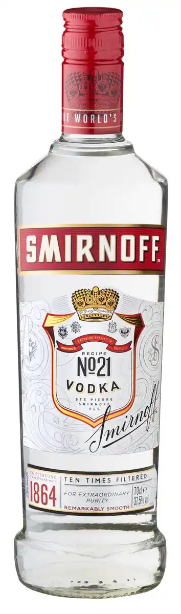 Bild 1 von SMIRNOFF Vodka No. 21, 0,7-l-Fl.