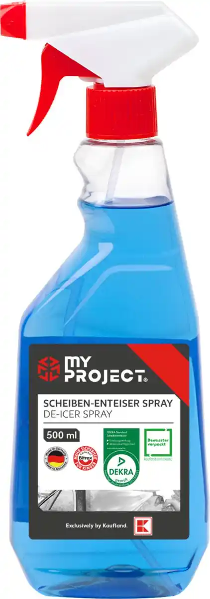 Bild 1 von MY PROJECT® Scheibenenteiser-Spray, 500-ml-Fl.