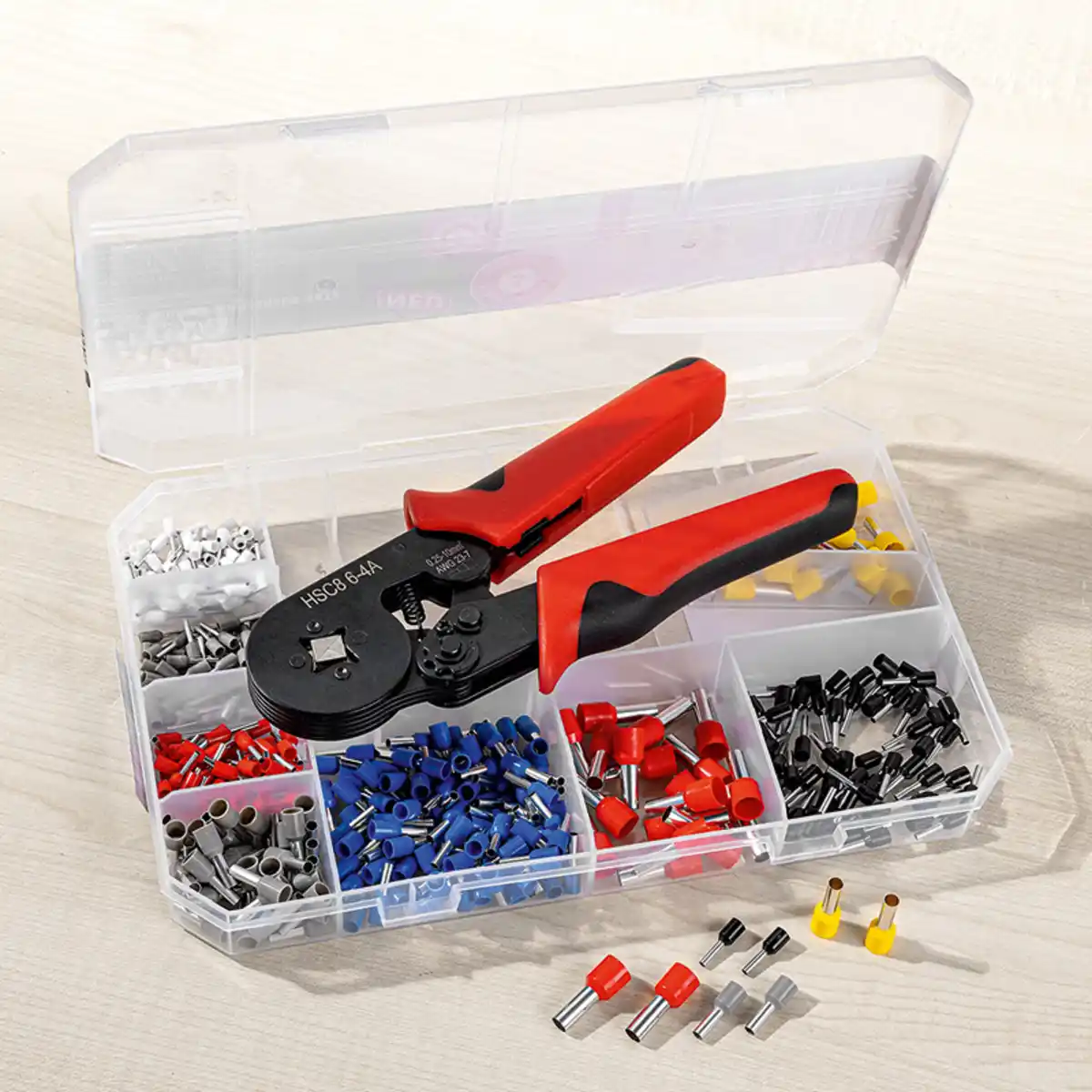 Bild 1 von Kraft Werkzeuge XXL-Crimpzangen-Set 2001-teilig