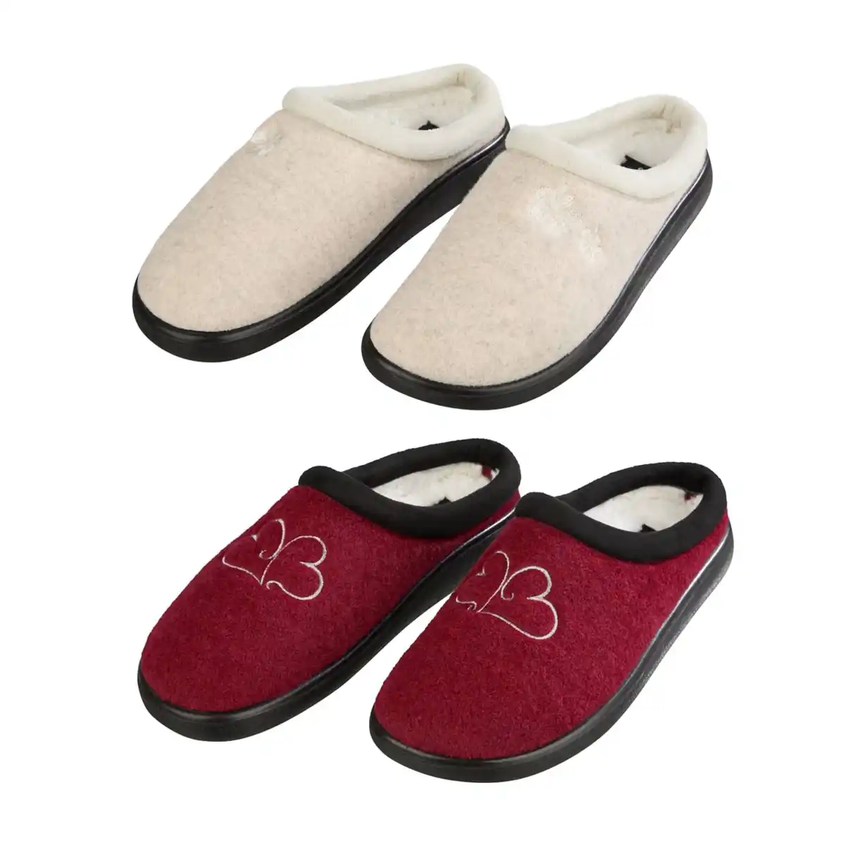 Bild 1 von CAMPRELLA Damen-Soft-Hausschuhe, Paar