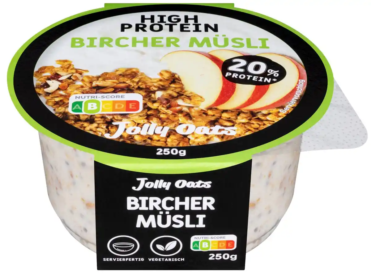Bild 1 von JOLLY OATS High-Protein-Müsli, 250-g-Becher