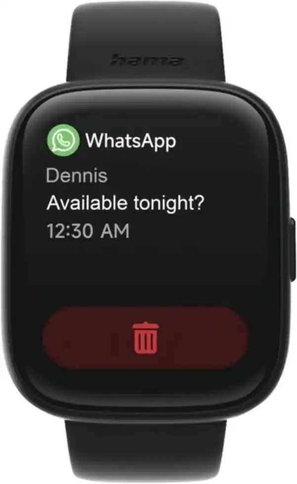 Bild 3 von Hama 178640 SMARTWATCH 4000