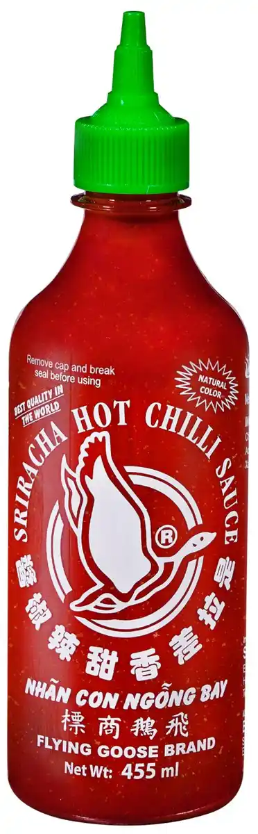 Bild 1 von FLYING GOOSE Sriracha Original, 455-ml-Fl.