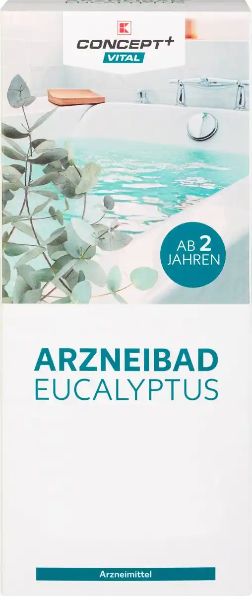 Bild 1 von K-CONCEPT+ VITAL Arzneibad Eucalyptus, 250-ml-Fl.