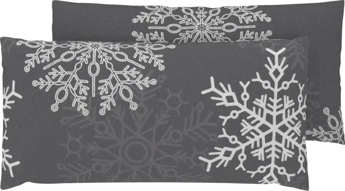 Bild 2 von LIV&BO® Fleece-Kissenbezüge, 2-St.-Packg.