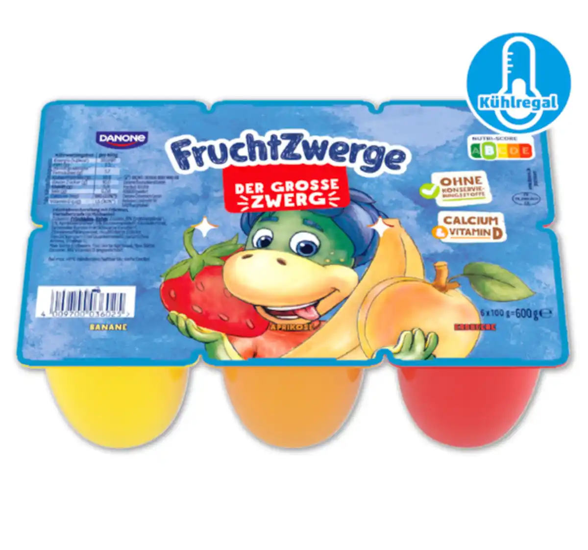 Bild 1 von DANONE Fruchtzwerge XXL*