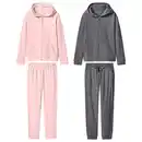 Bild 1 von OYANDA® Damen-Fleece-Hausanzug, 2-teilig