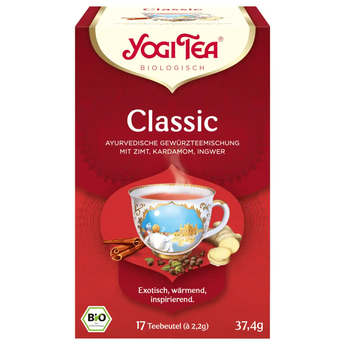 Bild 1 von Yogi Tea Bio Tee Classic 37,4g 17 Beutel