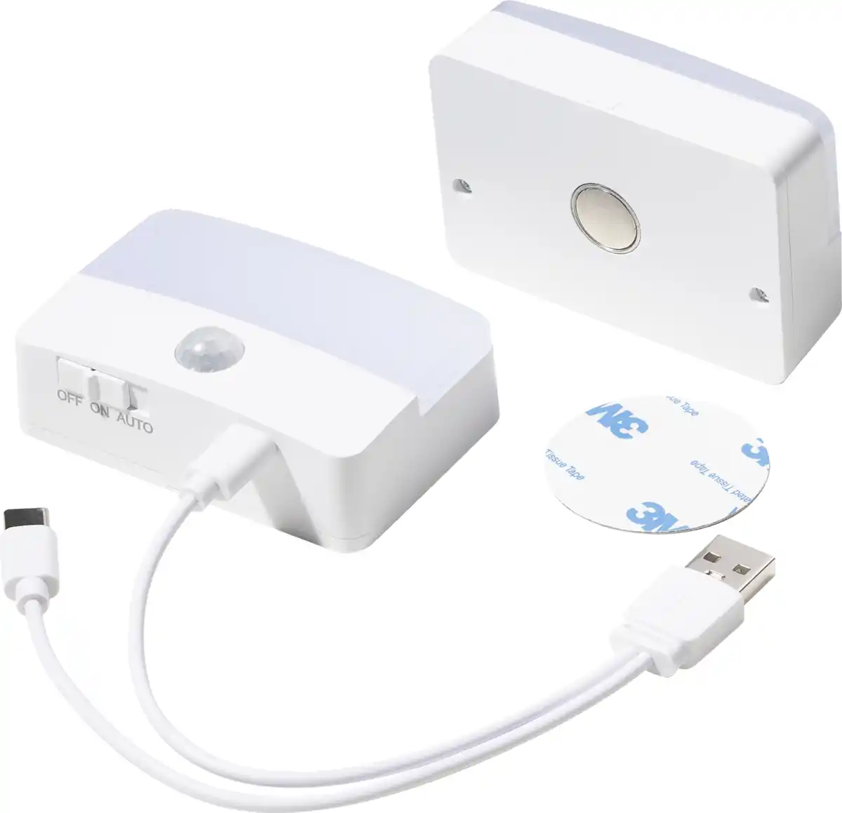 Bild 2 von IDEENWELT Akku-Sensorleuchten 2er Set