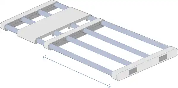 Bild 3 von IDEENWELT Teleskop-Klemmregal
