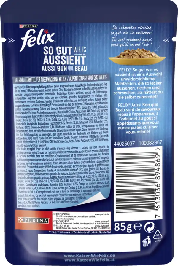 Bild 2 von Felix So gut wie es aussieht mit Huhn in Gelee, 85 g