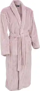 IDEENWELT Luxus-Bademantel rosé Gr. L/XL