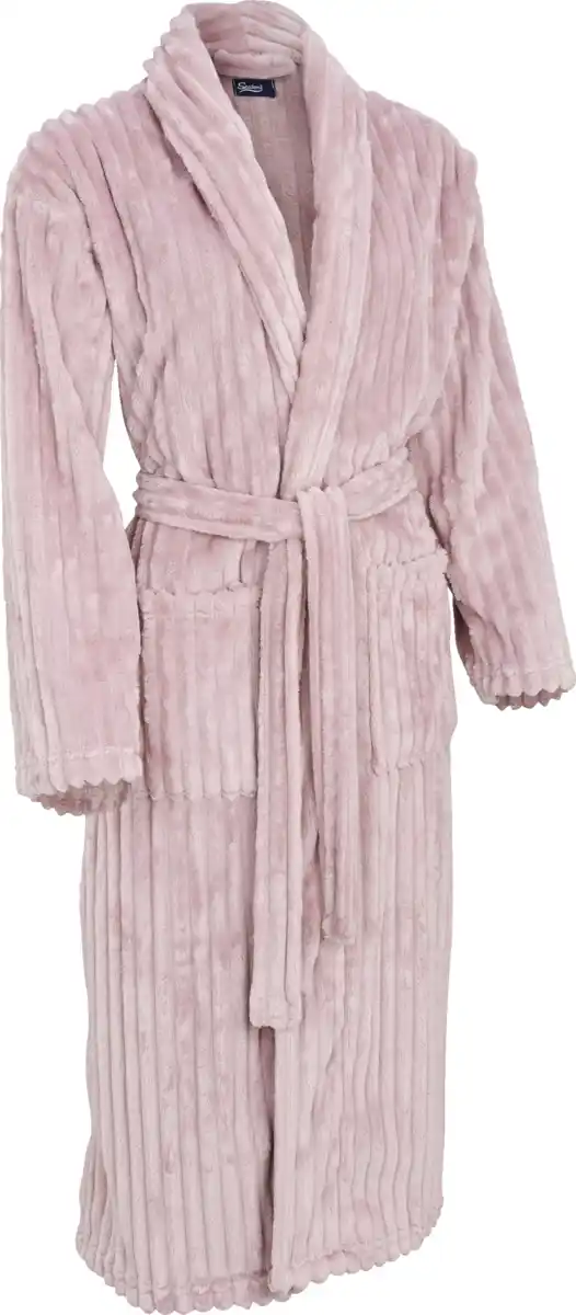 Bild 1 von IDEENWELT Luxus-Bademantel rosé Gr. L/XL