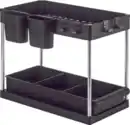 Bild 3 von IDEENWELT Spühlschrank-Oragnizer schwarz