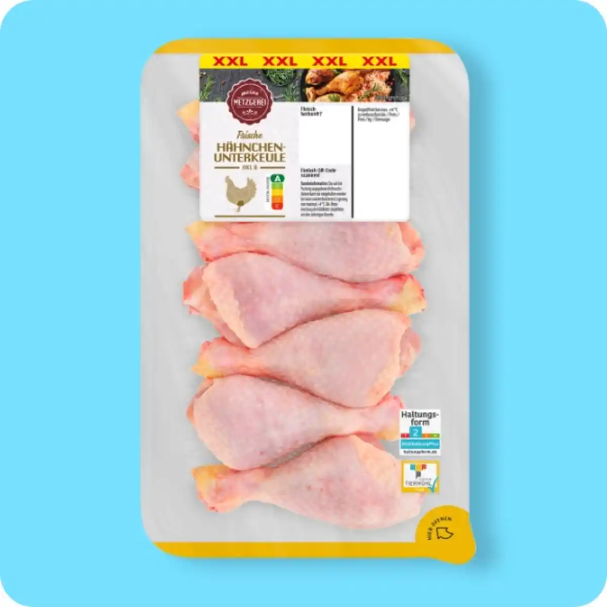 Bild 1 von MEINE METZGEREI Hähnchen-Unterkeulen, Haltungsform 2²