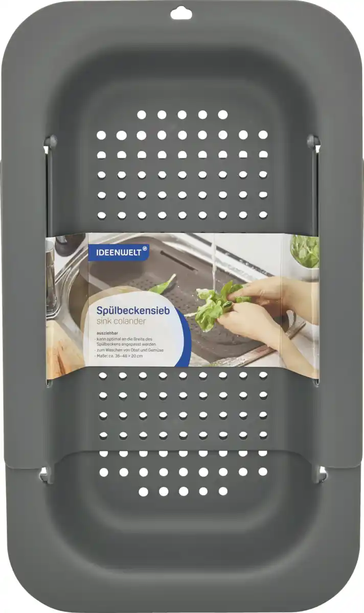 Bild 1 von IDEENWELT Ausziehbares Spülsieb