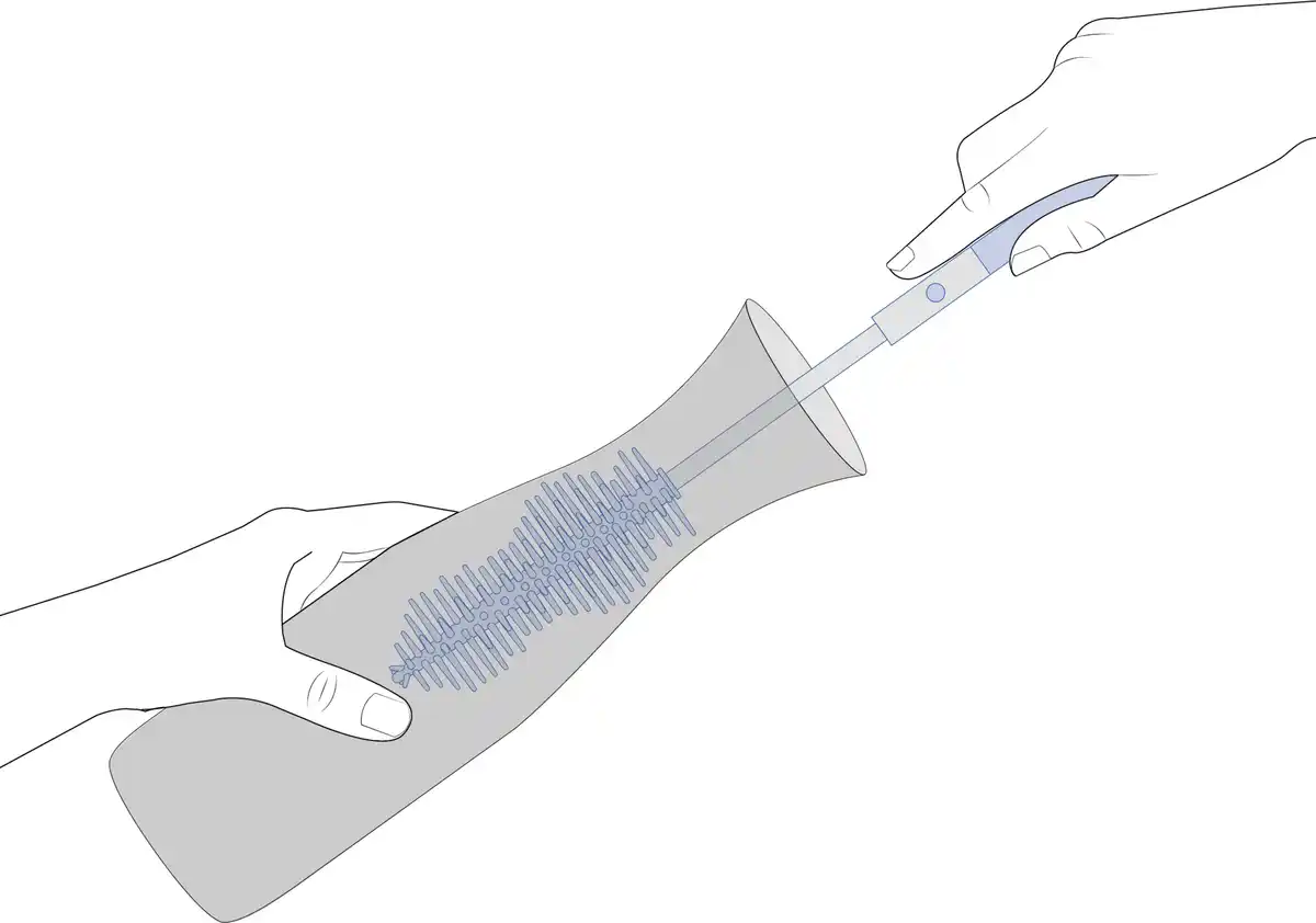Bild 3 von IDEENWELT Flaschen- und Gläserbürste 2in1