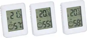 IDEENWELT Digitale Hygrometer 3er-Set