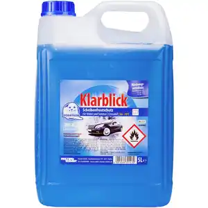 ROBBYROB Scheibenfrostschutz, Klarblick -30°C, Blau, 5 l