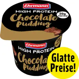 Ehrmann High Protein Pudding, Joghurt oder Drink