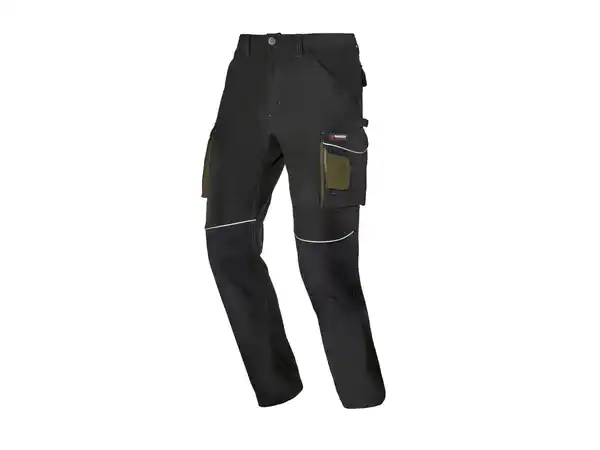 Bild 4 von PARKSIDE PERFORMANCE® Herren Arbeitsbundhose Flex (Schwarz/Braun, 58)