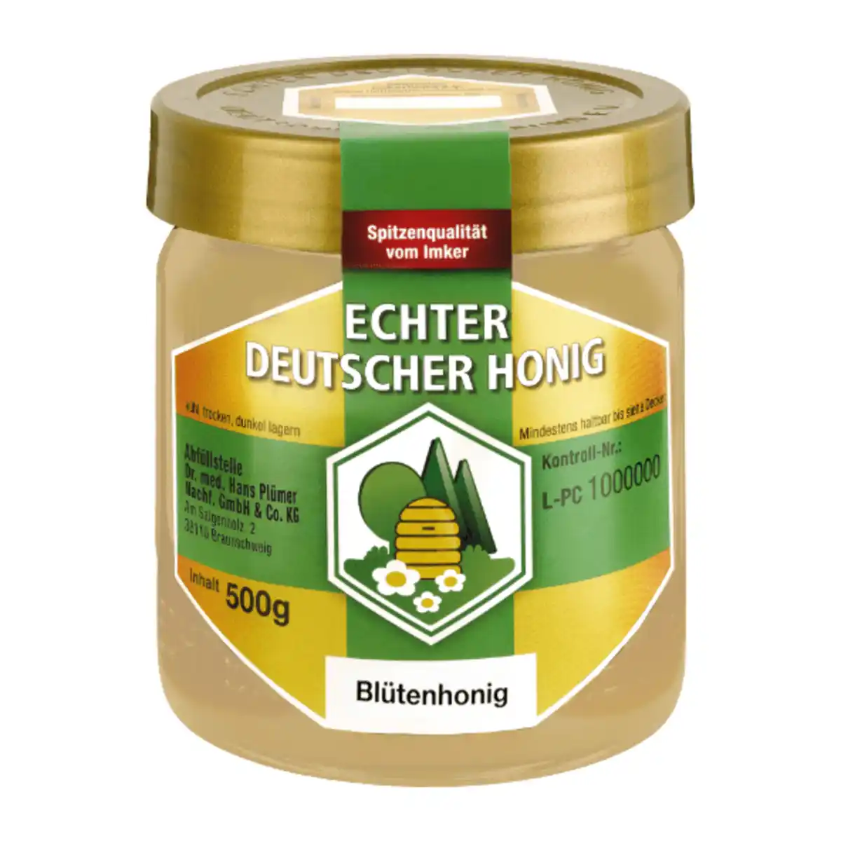 Bild 1 von Echter deutscher Honig 500g