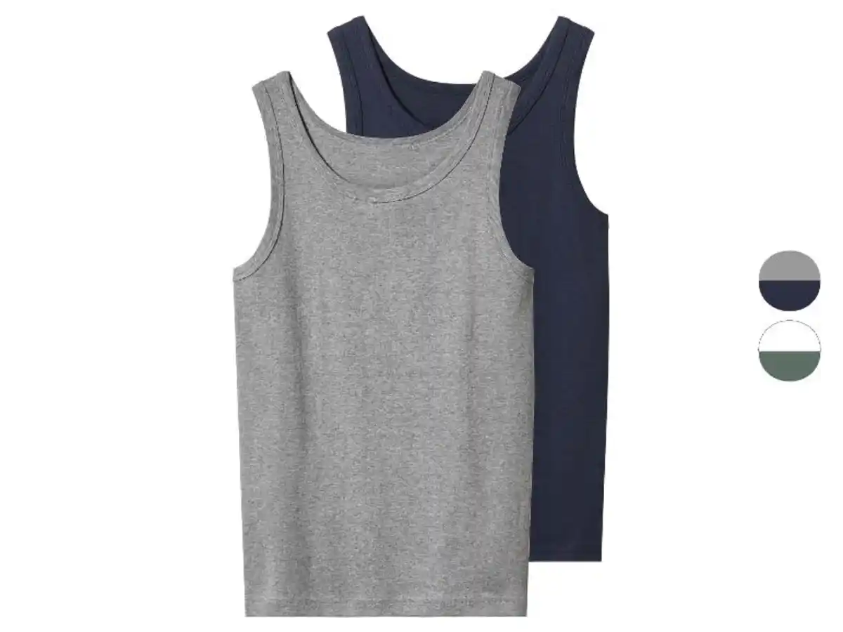 Bild 1 von esmara® Jungen Unterhemden, 2 Stück