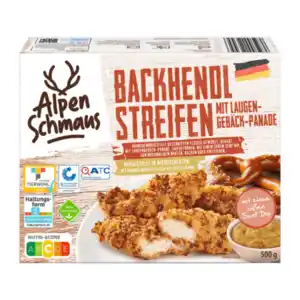 ALPENSCHMAUS Backhendl-Streifen 500g
