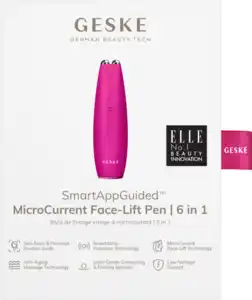 GESKE MicroCurrent Face-Lift Pen 6 in 1 Magenta, 1 St