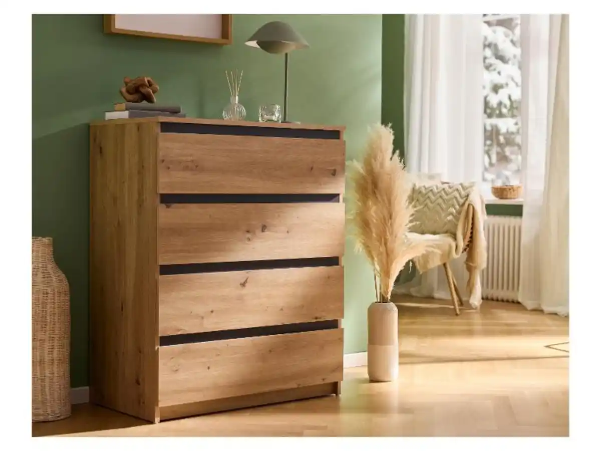 Bild 3 von LIVARNO® Kommode 4 Schubladen Genf