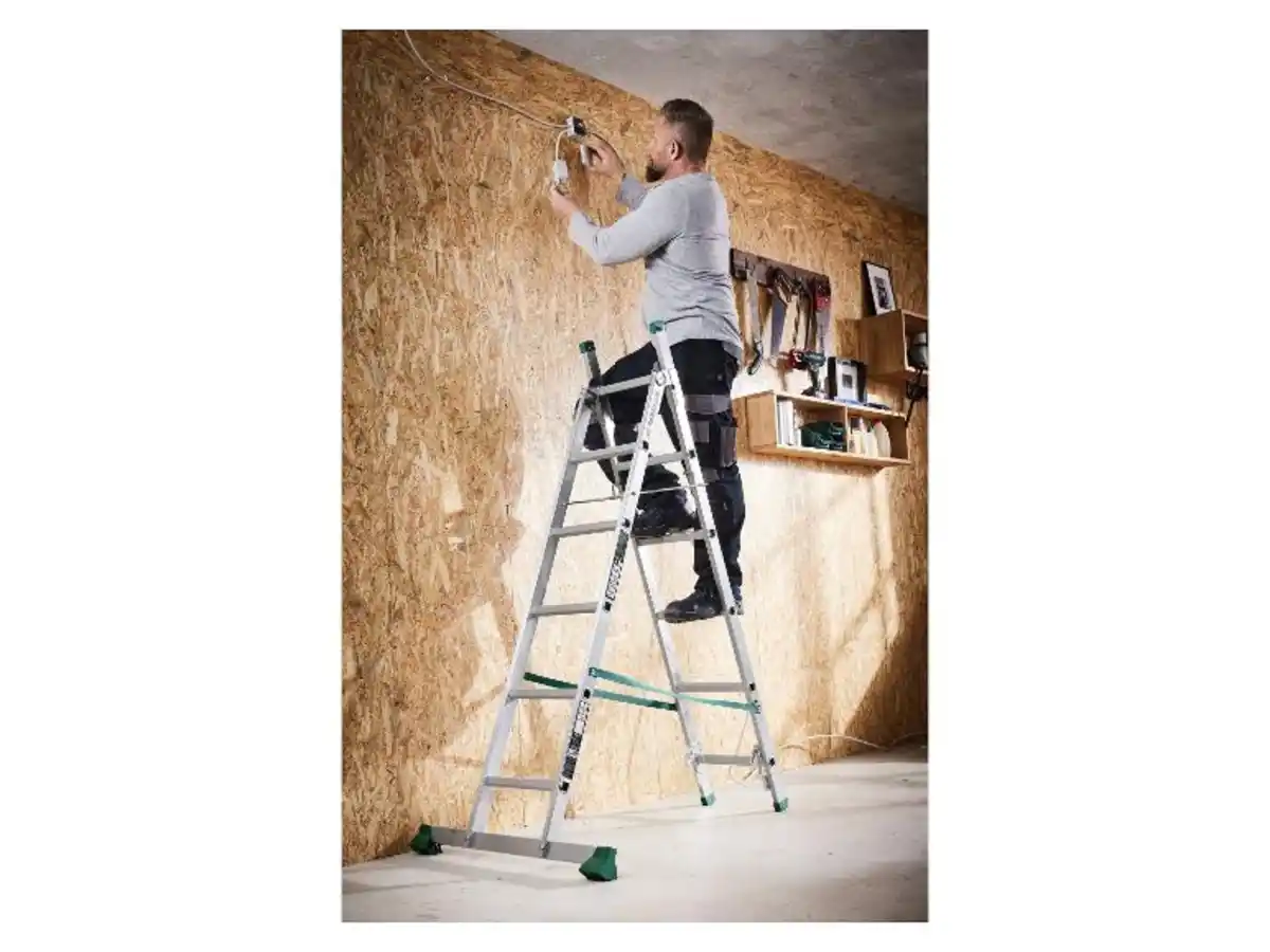 Bild 2 von PARKSIDE® Multifunktionsleiter, max. Arbeitshöhe 3,52 m, aus Aluminium