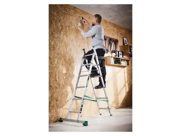 Bild 2 von PARKSIDE® Multifunktionsleiter, max. Arbeitshöhe 3,52 m, aus Aluminium