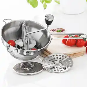 Casa Royale Edelstahl-Passiermühle 4-teilig