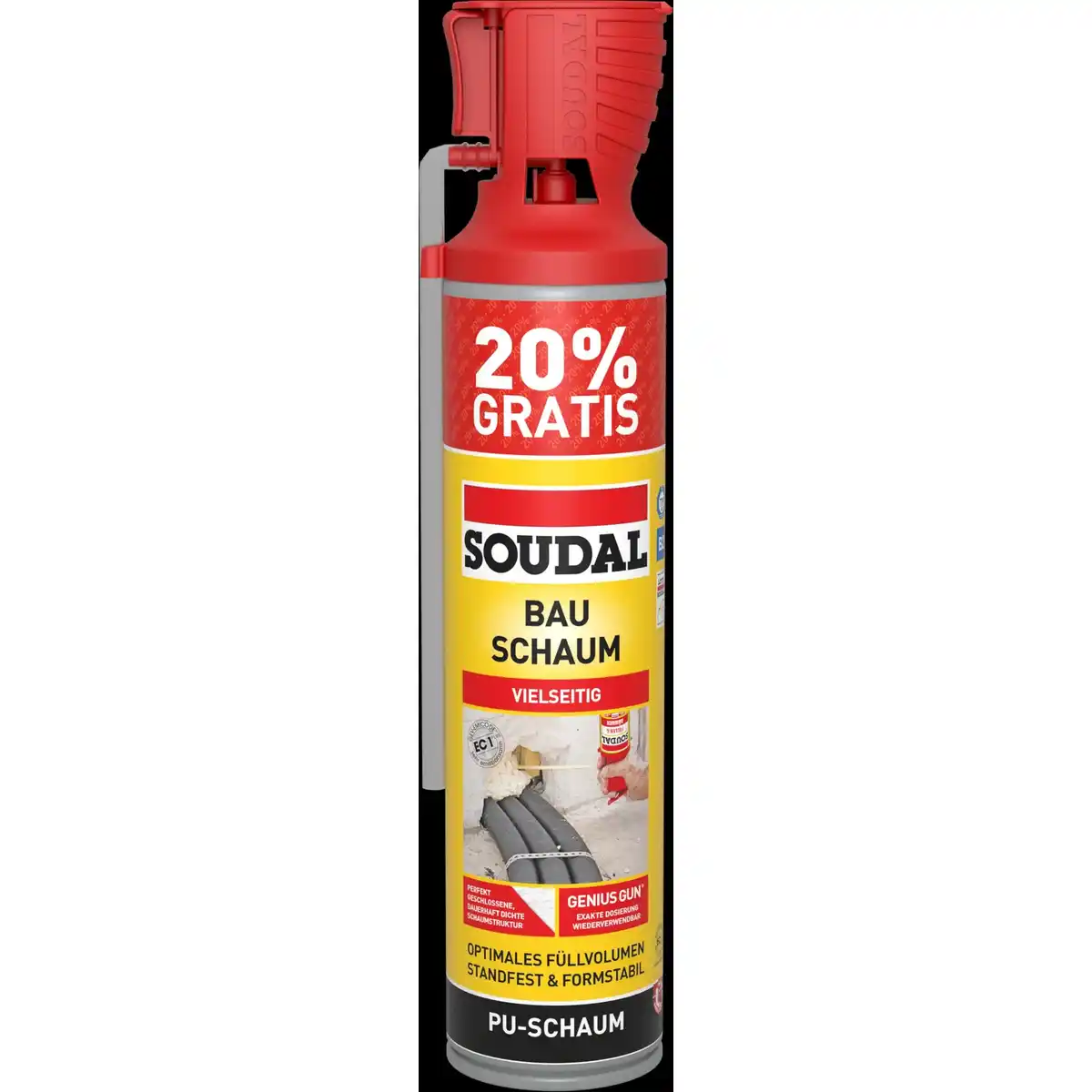 Bild 1 von SOUDAL Bauschaum, Polyurethan, 0,6 l