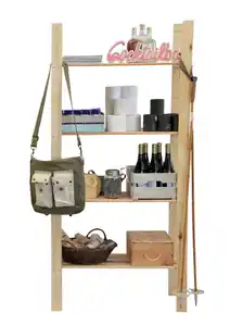 Grundregal 170 x 80 x 40 cm Fichte 4 Holzböden, max. Belastung 200 kg