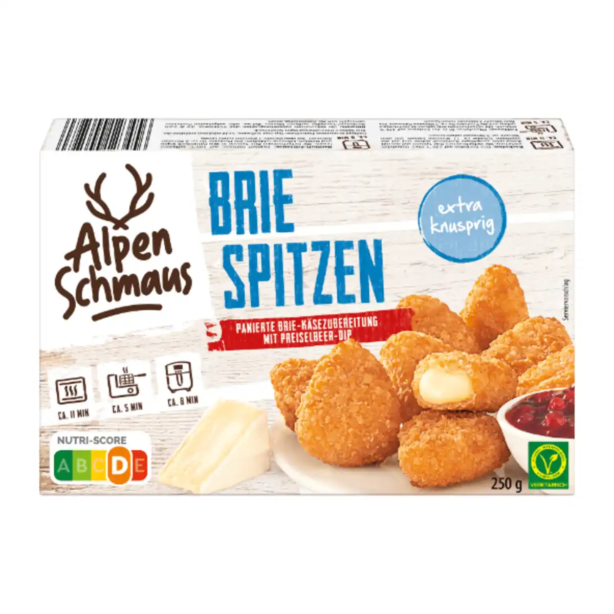 Bild 2 von ALPENSCHMAUS Back-Käse 250g