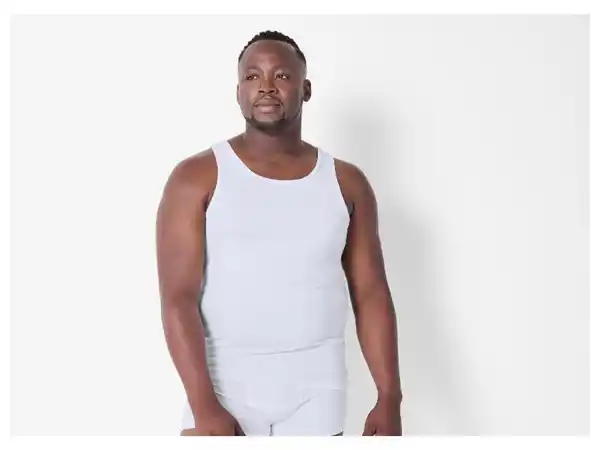 Bild 3 von esmara Men Herren Feinripp-Achselhemden, 3 Stück