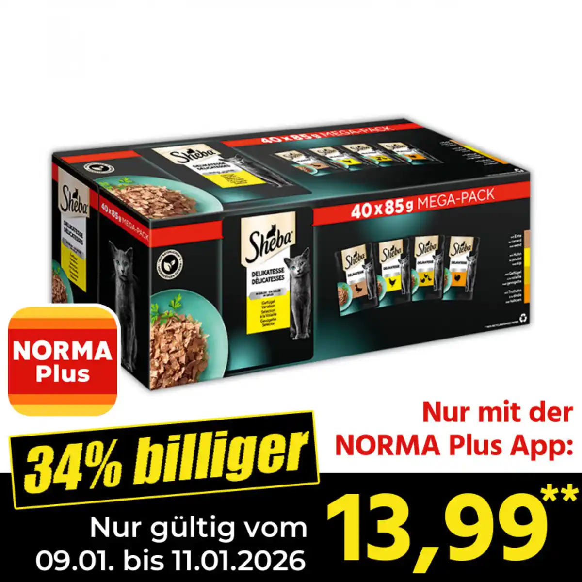 Bild 1 von Sheba Katzennassnahrung